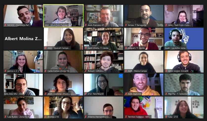 Més de 60 participants en el Consell de Responsables Territorials telemàtic del MCECC