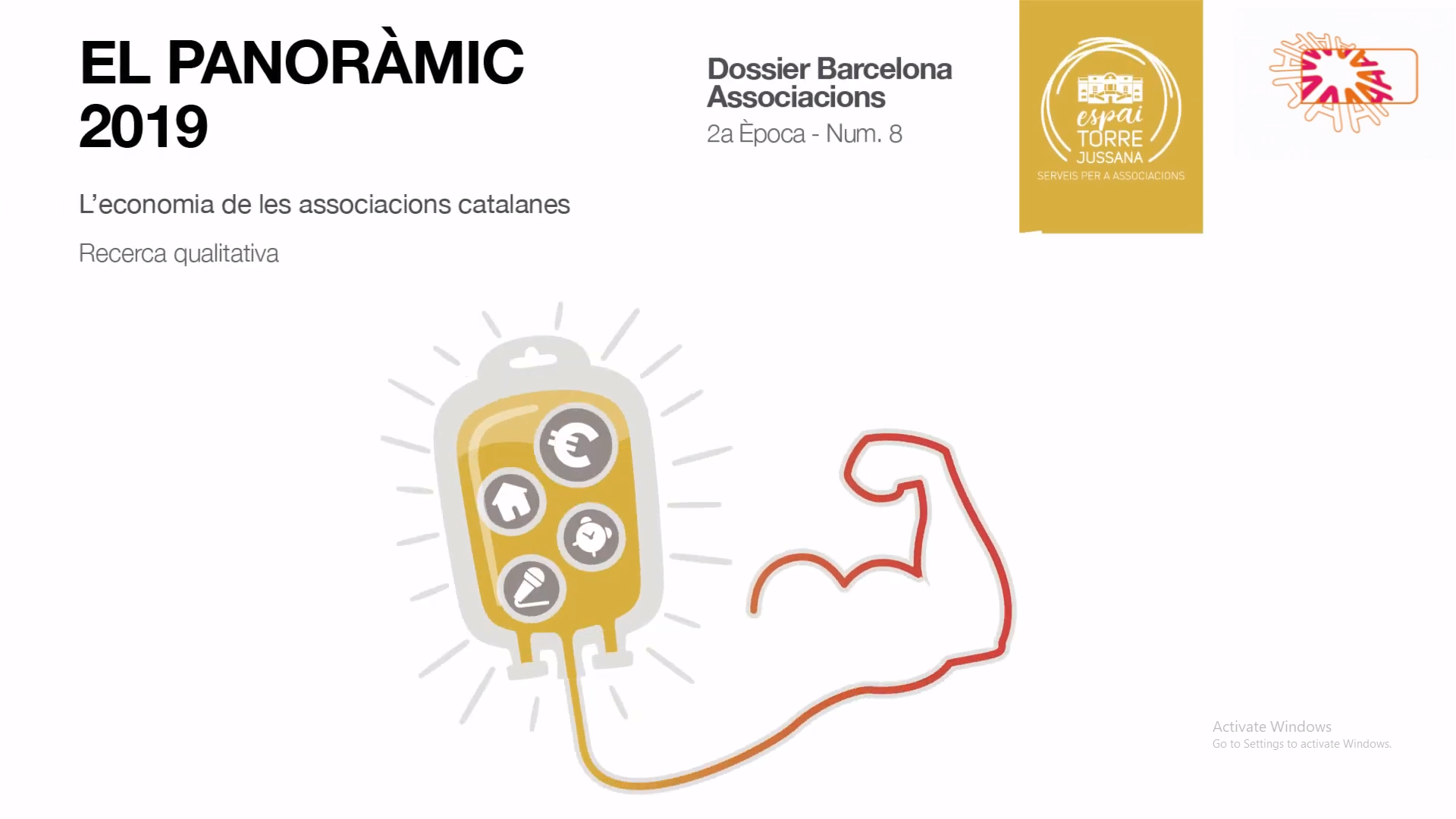 El Panoràmic fa una radiografia acurada de l’economia de les associacions catalanes