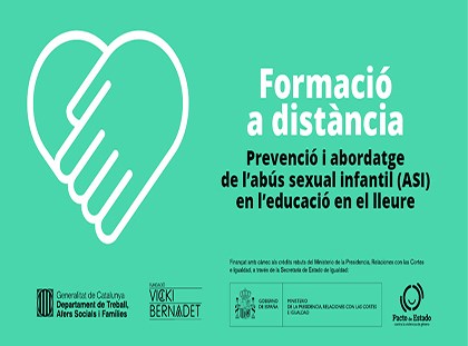 Curs sobre prevenció i actuació davant l'abús sexual infantil en l'àmbit del lleure Curs sobre prevenció i actuació davant l'abús sexual infantil en l'àmbit del lleure