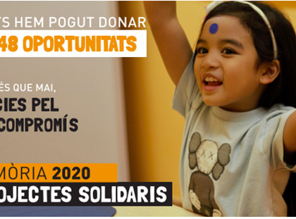 La Fundació Pere Tarrés ha becat el 2020 les activitats de lleure de 8.848 infants en situació de vulnerabilitat