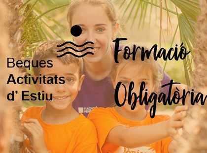 Encara et pots inscriure a la formació obligatòria per accedir al sistema de beques d'estiu Encara et pots inscriure a la formació obligatòria per accedir al sistema de beques d'estiu