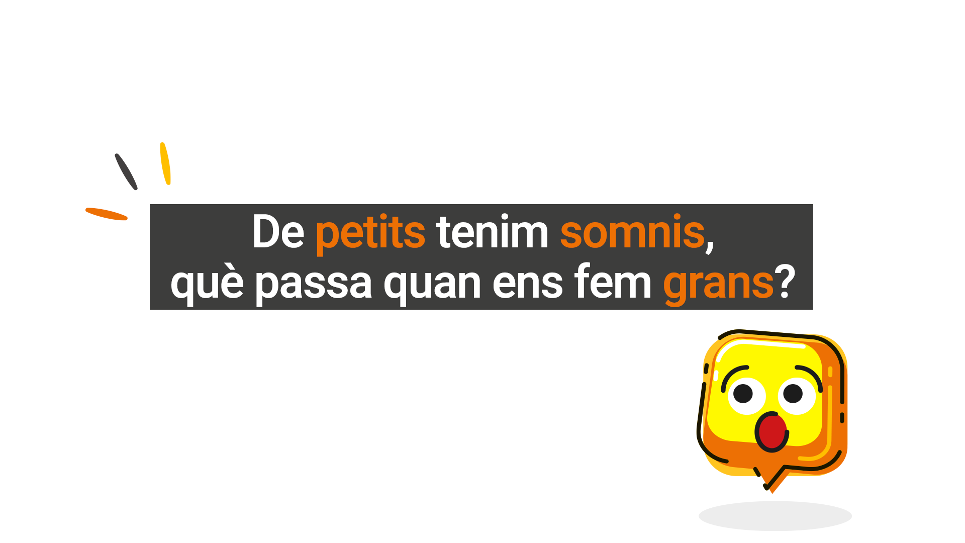 Segona entrega 'I tu què en penses?': Parlem del futur amb els infants i joves