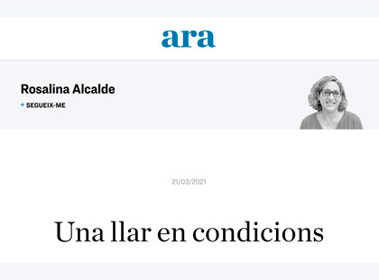 Un hogar en condiciones