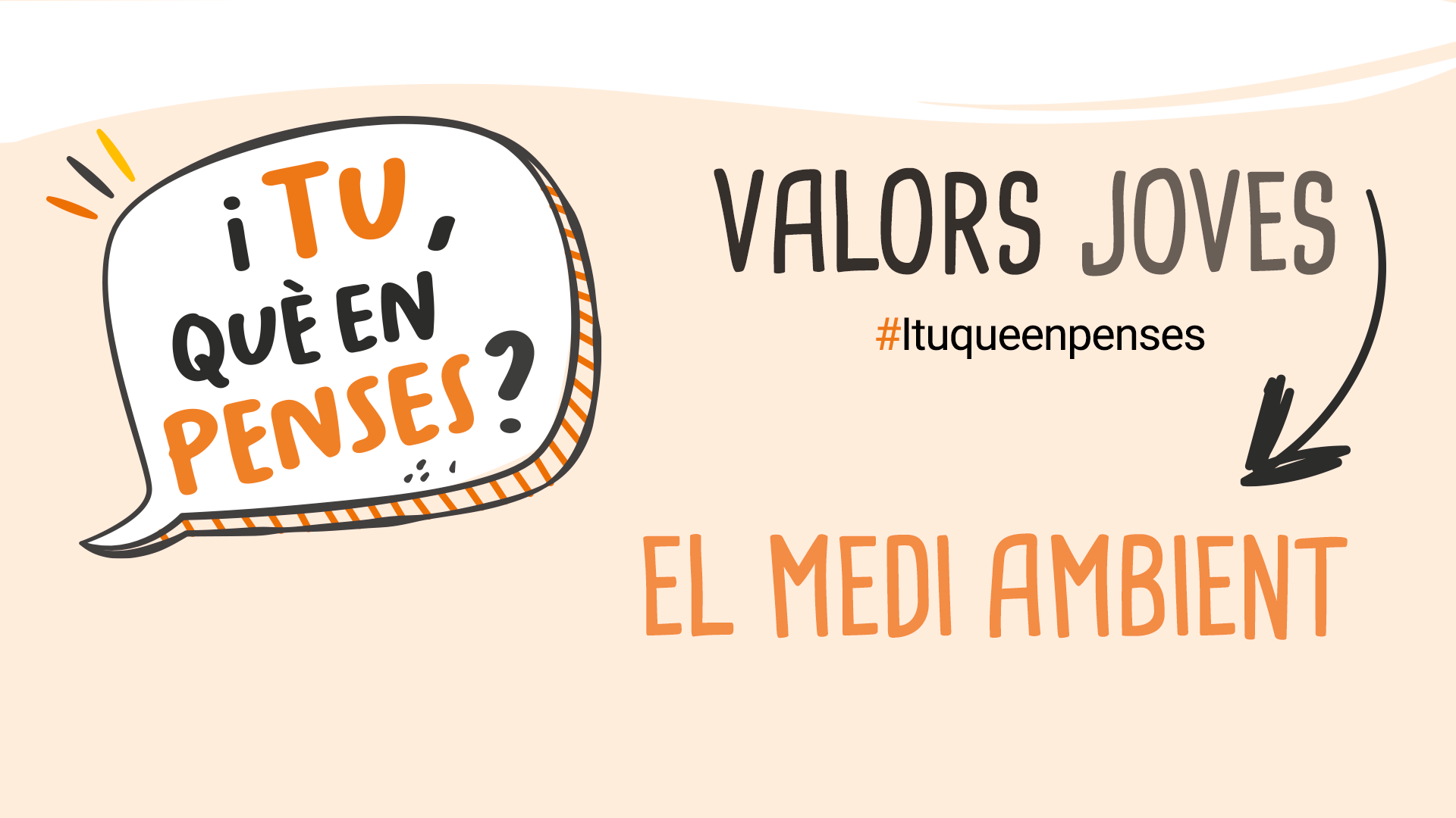 Tercera entrega 'I tu què en penses?': Parlem del medi ambient amb els infants i joves