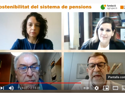 Una jornada evidencia la necessitat de reformar el sistema de pensions per respondre a les noves necessitats socials