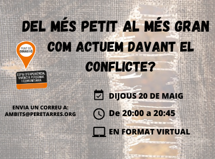 Nova sessió del Punt de Connexió!