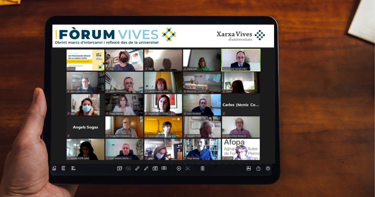 Las universidades de la Red Vives evalúan el impacto social de la formación universitaria senior