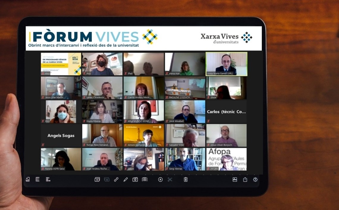 Les universitats de la Xarxa Vives avaluen l’impacte social de la formació universitària sènior Les universitats de la Xarxa Vives avaluen l’impacte social de la formació universitària sènior