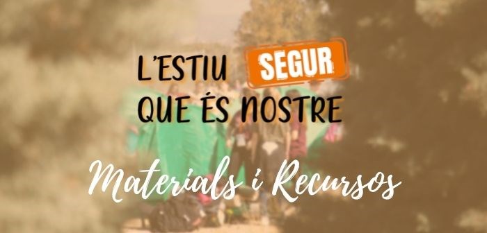 L'Estiu SEGUR que és nostre: Materials i recursos per l'estiu 2021! L'Estiu SEGUR que és nostre: Materials i recursos per l'estiu 2021!