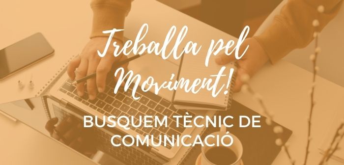 Agraïm la feina de la Marina Bou i busquem nova Tècnica de Comunicació i Publicacions del MCECC