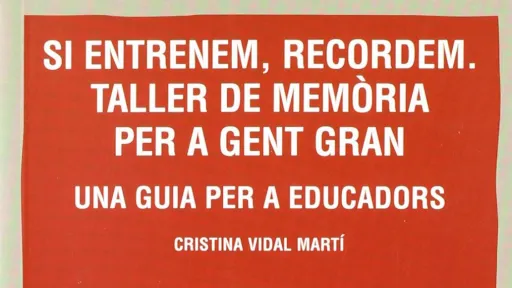 Portada d'un dels números de la Col·lecció d'Animació Sociocultural: Si entrenem, recordem