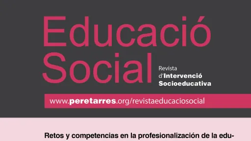 Portada del número 85 de la Revista d'Educació Social