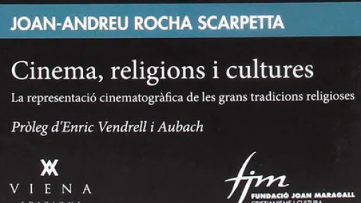 Portada d'una publicació del'entorn de la Fundació Pere Tarrés: Cinema, religions i cultures
