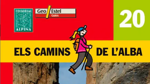 Portada d'una publicació de la Fundació Pere Tarrés: Els camins de l'Alba, Montsec