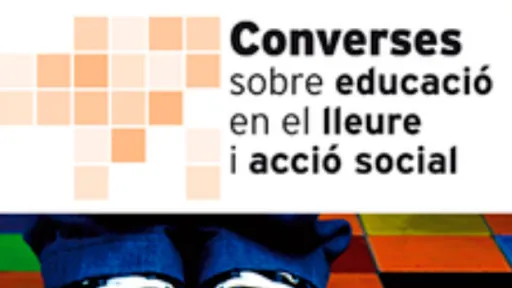 Portada d'una publicació de la Fundació Pere Tarrés: Converses sobre educació en el lleure i acció social
