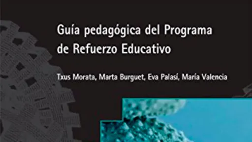 Portada d'una publicació de la Fundació Pere Tarrés: Guía pedagógica del Programa de refuerzo educativo