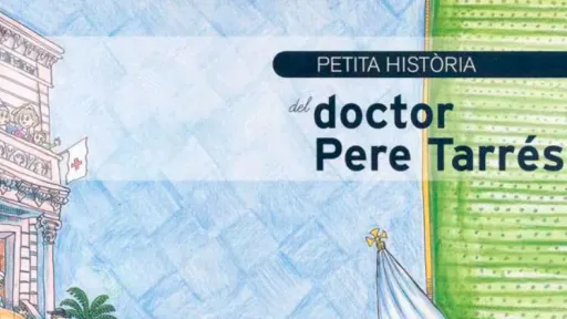Portada d'una publicació de la Fundació Pere Tarrés: Petita història del doctor Pere Tarrés