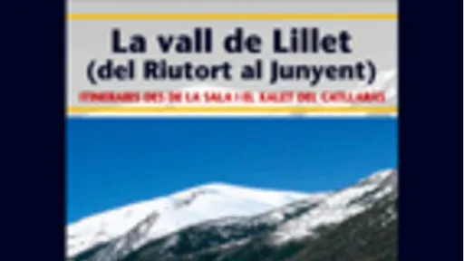 Portada d'una publicació de la Fundació Pere Tarrés: La vall de Lillet (del Riutort al Junyent)