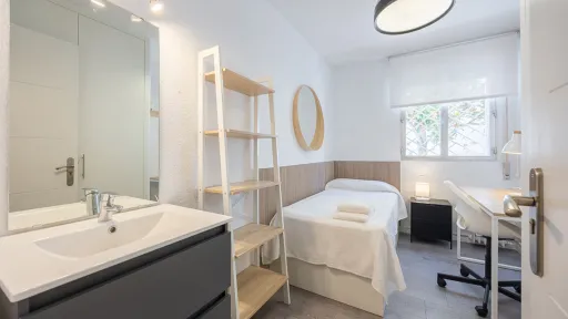 Habitación individual Residencia Estudiantes Madrid