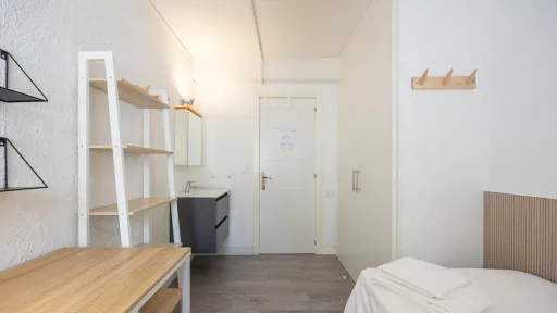 Habitación individual Residencia Estudiantes Madrid