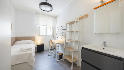 Habitación individual Residencia Estudiantes Madrid