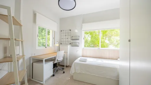 Habitación individual Residencia Estudiantes Madrid