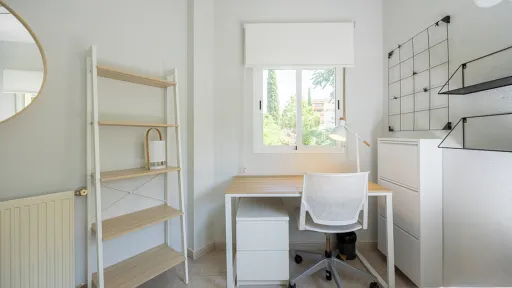 Habitación individual Residencia Estudiantes Madrid
