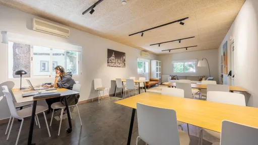 Sala de estudio Residencia Estudiantes Madrid