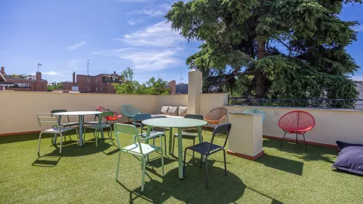 Terraza Residencia estudiantes Madrid