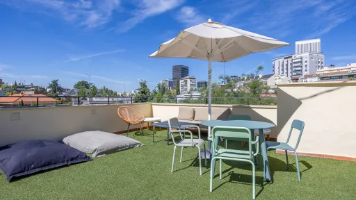 Terraza Residencia estudiantes Madrid