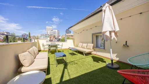 Terraza Residencia estudiantes Madrid