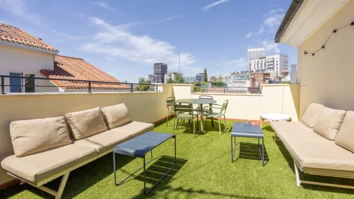 Terraza Residencia estudiantes Madrid