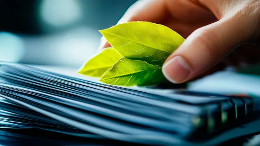 Documents amb una planta a sobre