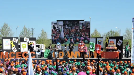 Més de 4.000 joves i monitors d’esplai celebren els 60 anys de la Fundació Pere Tarrés a Vilafranca