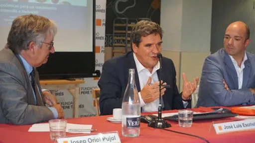 El Ministre Escrivá exposa les polítiques econòmiques per aconseguir un creixement inclusiu al Fòrum Social Pere Tarrés 