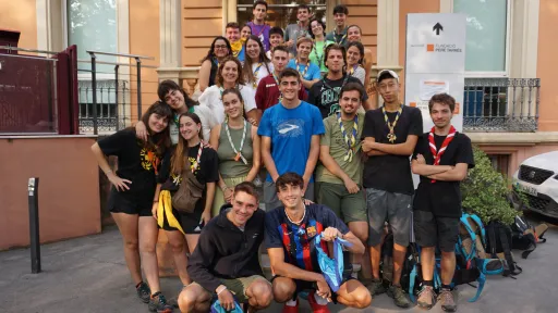 Uns 120 joves dels centres d’esplai de la Fundació Pere Tarrés inicien deu dies de formacions vivencials en una casa de colònies per ser monitors