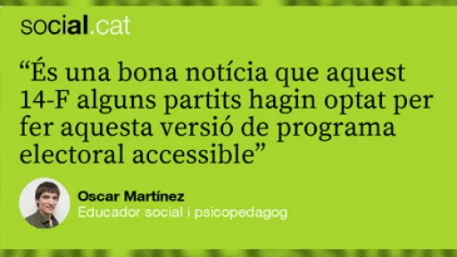 Una campanya electoral més sense accessibilitat cognitiva (Part II)