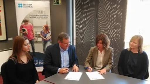 La Facultat Pere Tarrés signa un acord de col·laboració amb el British Council