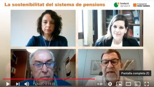 Una jornada evidencia la necessitat de reformar el sistema de pensions per respondre a les noves necessitats socials
