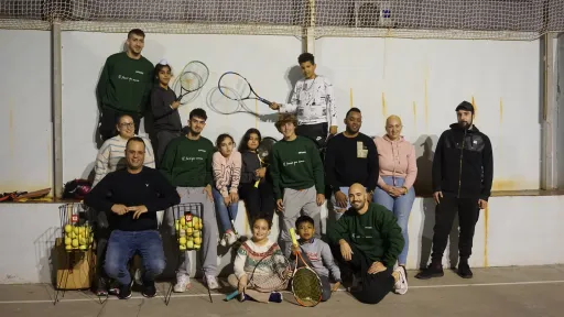 "Tennis amb valors en família", pel benestar emocional