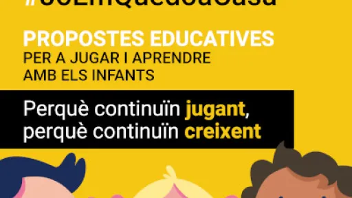 La Fundació Pere Tarrés llança una campanya digital per oferir a famílies i infants recursos educatius per als dies de confinament