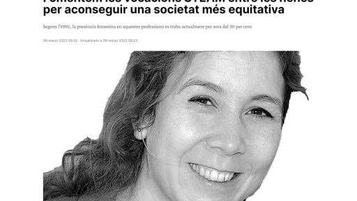 Fomentem les vocacions STEAM entre les nenes per aconseguir una societat més equitativa