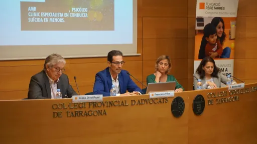  El psicòleg Francisco Villar parla a Tarragona sobre com detectar i prevenir conductes suïcides a les aules
