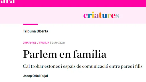 Parlem en família