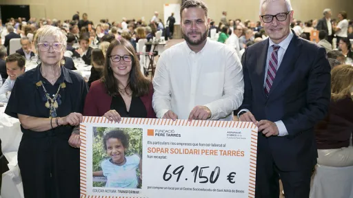 El sopar solidari de la Fundació Pere Tarrés recapta 70.000 euros per dignificar el centre socioeducatiu Sant Adrià