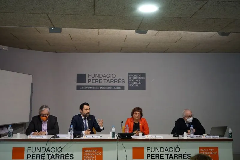 El conseller d’Empresa i Treball planteja l’economia social i el tercer sector com “eines estratègiques” per lluitar contra la crisi