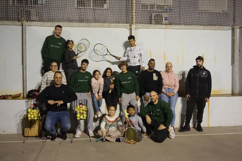 "Tennis amb valors en família", pel benestar emocional