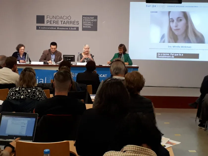 Experts i institucions aposten per integrar l’atenció social i sanitària en una jornada internacional a la Facultat Pere Tarrés