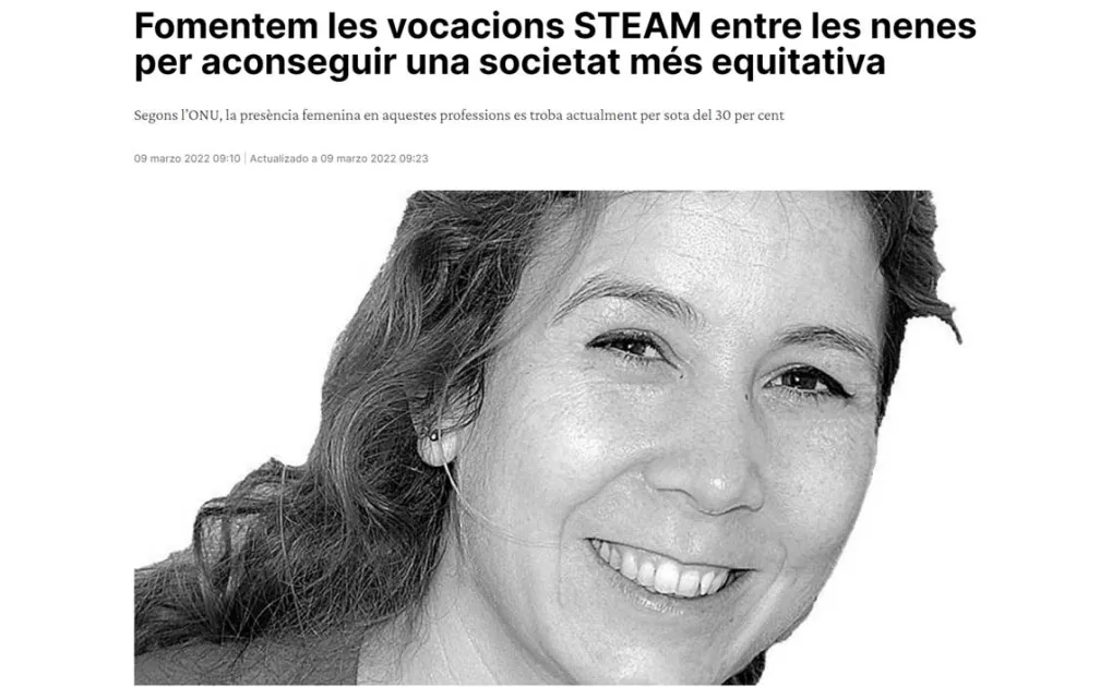 Fomentem les vocacions STEAM entre les nenes per aconseguir una societat més equitativa