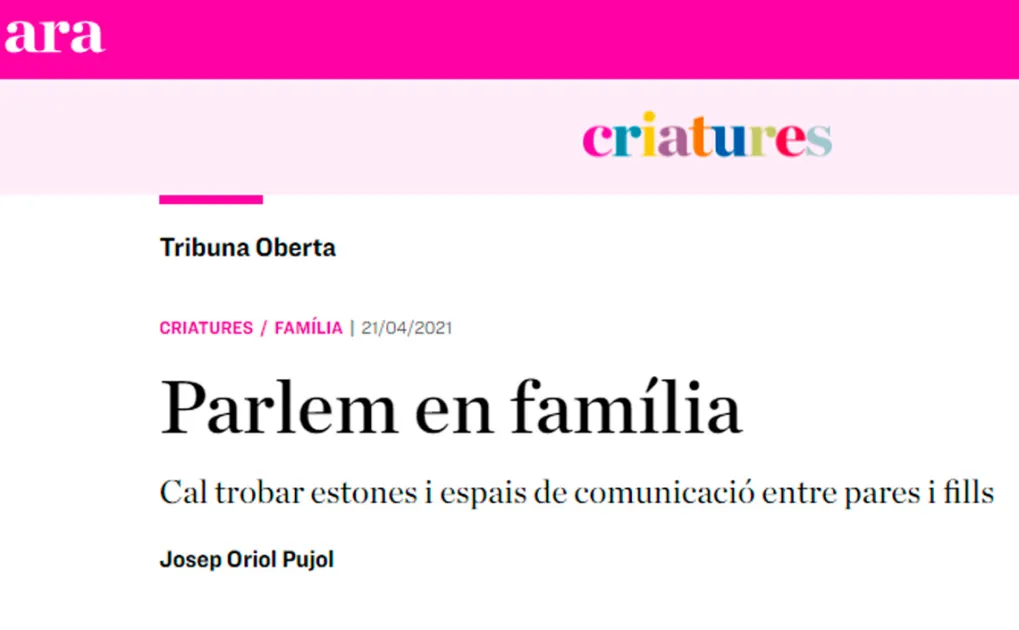 Parlem en família